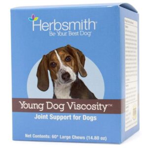 Herbsmith Young Dog Viscosity – 4-in-1 Natural Joint Support for Dogs